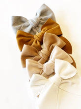 Load image into Gallery viewer, 5&quot; Felt Sailor Every Day Bow Hair Clips
